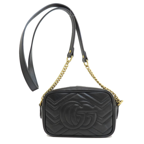 Gucci GG Marmont Leather Shoulder Bag - Picture 2 of 10